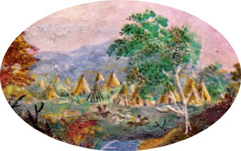 piegan camp